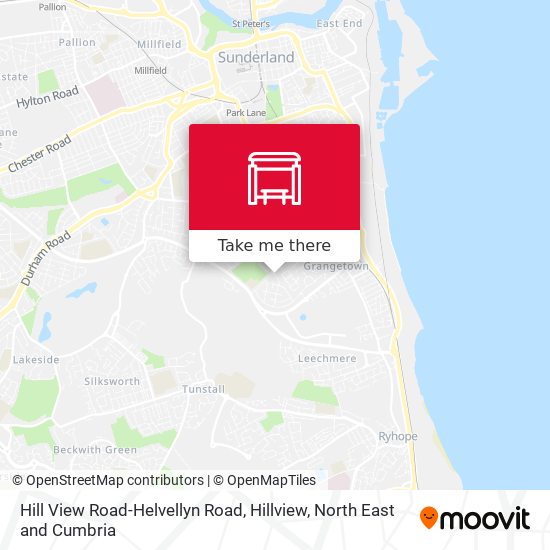 Hill View Road-Helvellyn Road, Hillview map