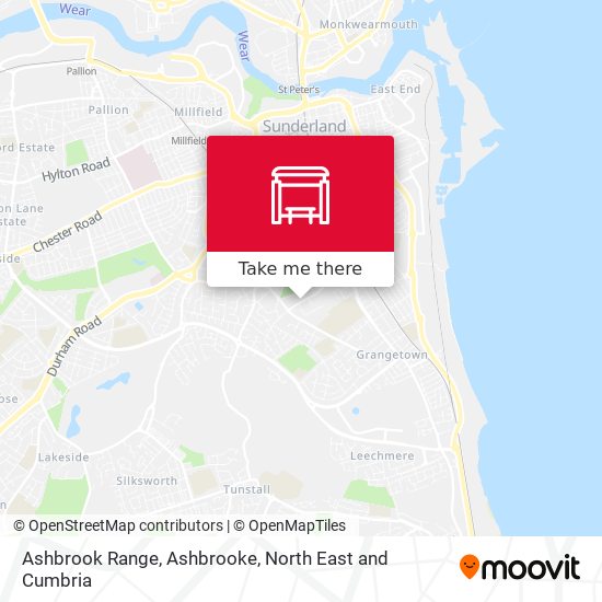 Ashbrook Range, Ashbrooke map