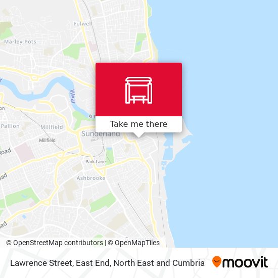 Lawrence Street, East End map