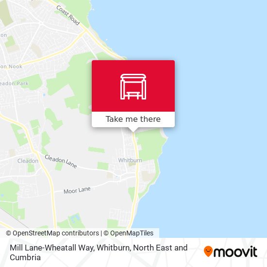 Mill Lane-Wheatall Way, Whitburn map