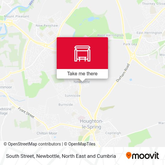 South Street, Newbottle map
