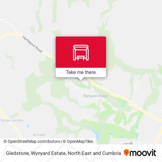 Gledstone, Wynyard Estate map