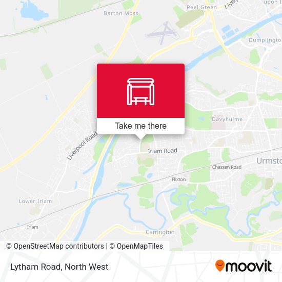 Lytham Road map