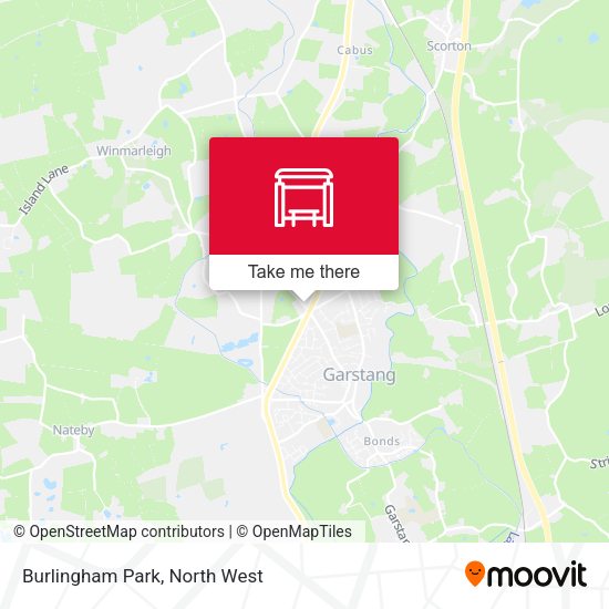 Burlingham Park map