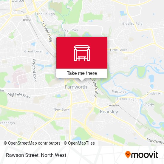 Rawson Street map