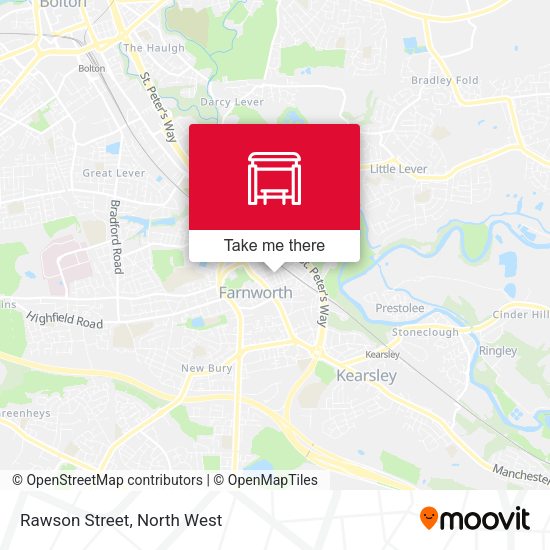 Rawson Street map