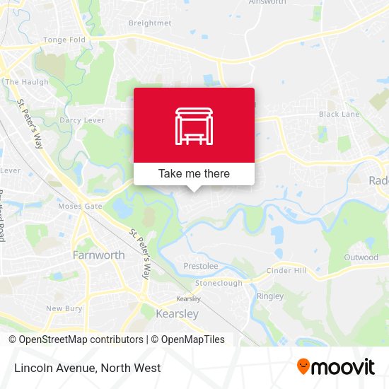Lincoln Avenue map
