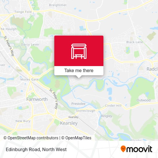 Edinburgh Road map
