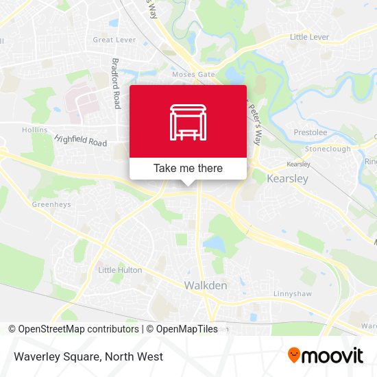 Waverley Square map
