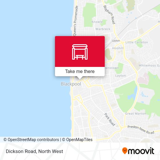 Dickson Road map
