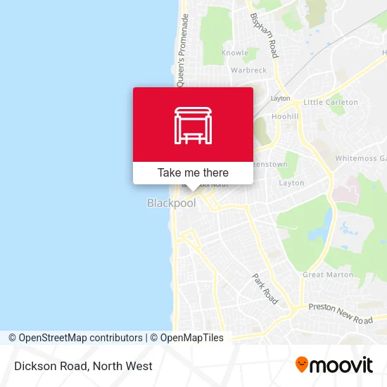 Dickson Road map