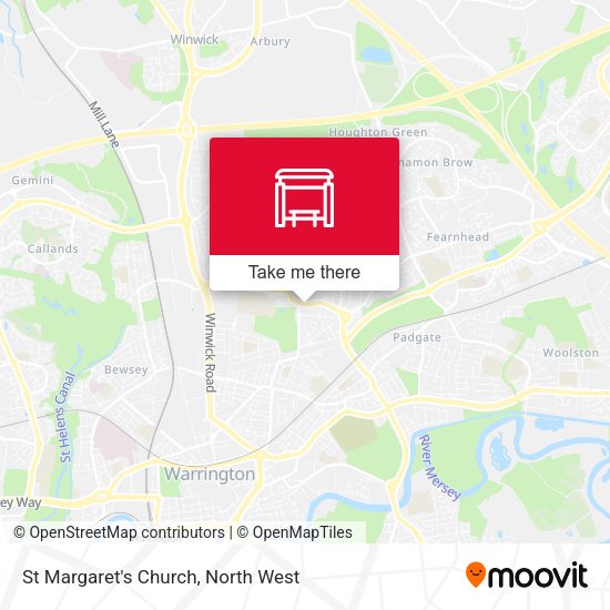 St Margaret's Church map