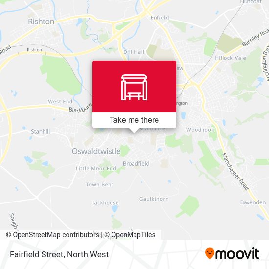 Fairfield Street map