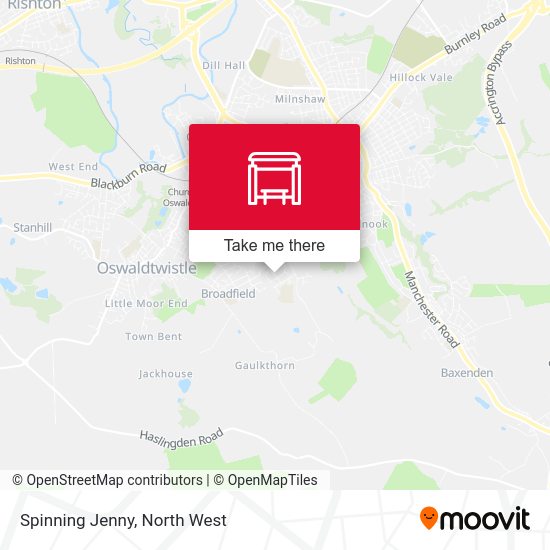 Spinning Jenny map