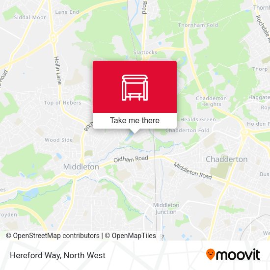 Hereford Way map