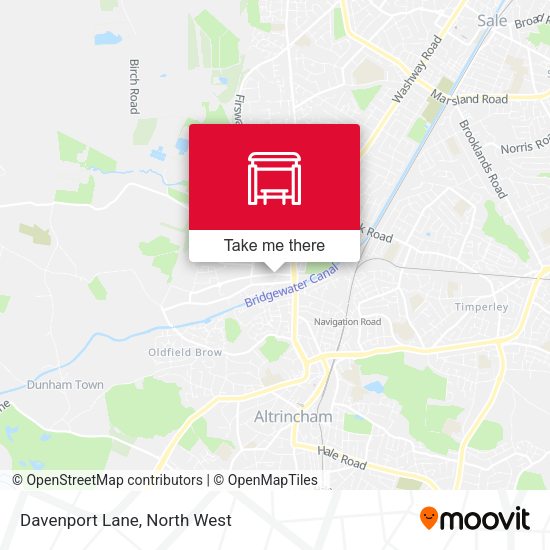 Davenport Lane map