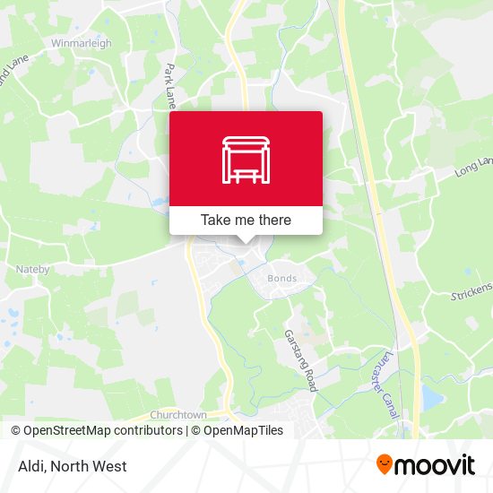 Aldi map