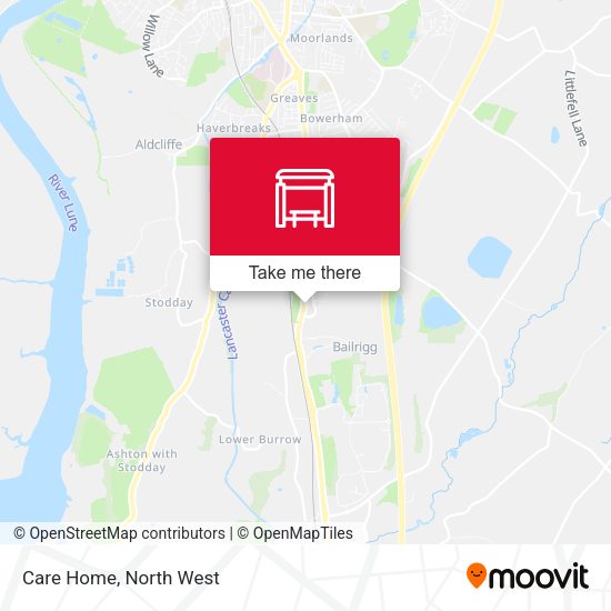 Care Home map