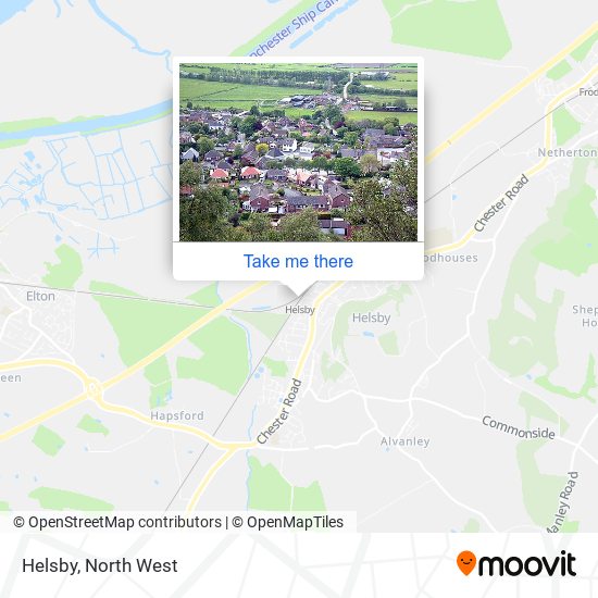 Helsby map