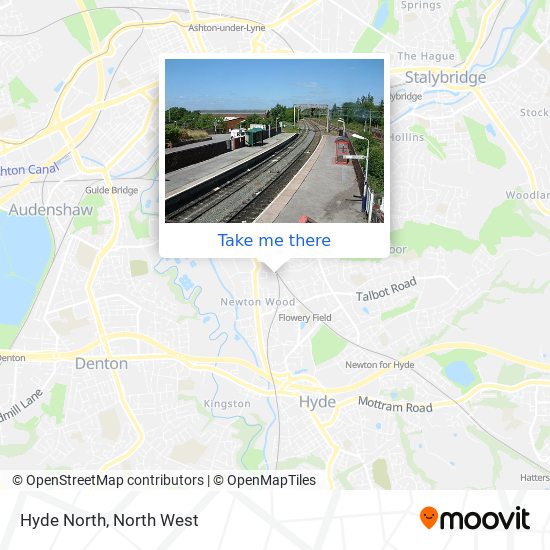 Hyde North map