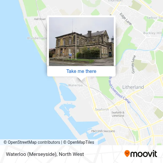 Waterloo (Merseyside) map