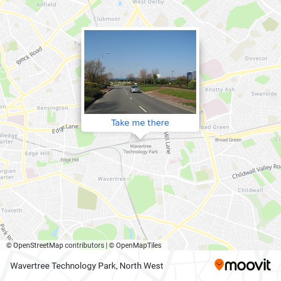 Wavertree Technology Park map