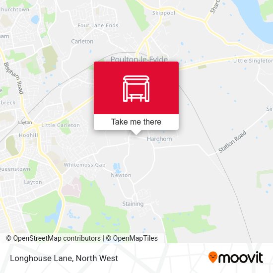 Longhouse Lane map