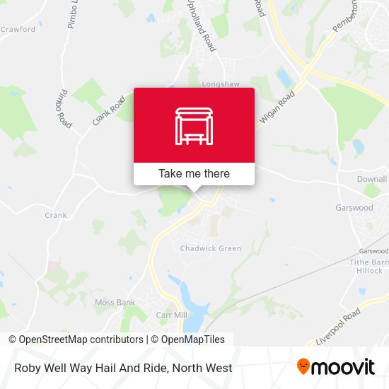 Roby Well Way Hail And Ride map