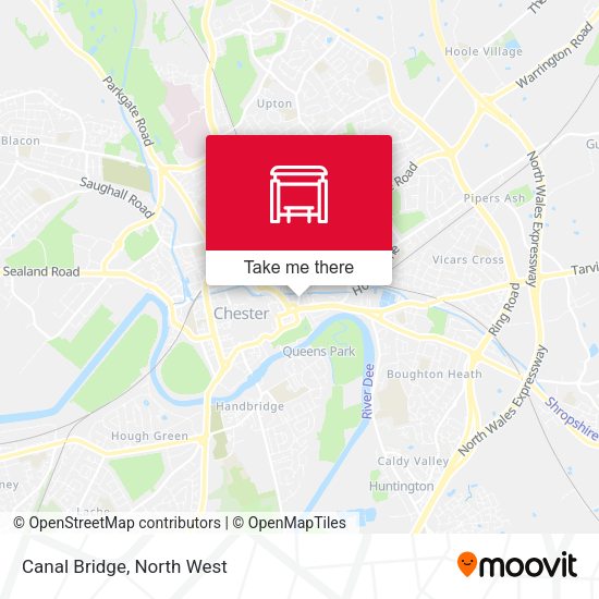 Canal Bridge map