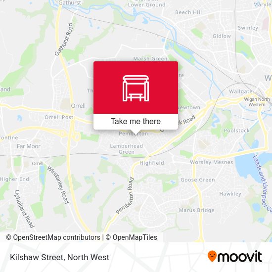 Kilshaw Street map