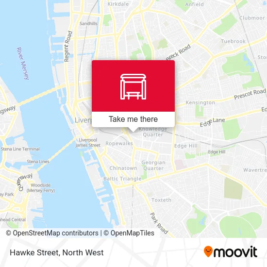 Hawke Street map