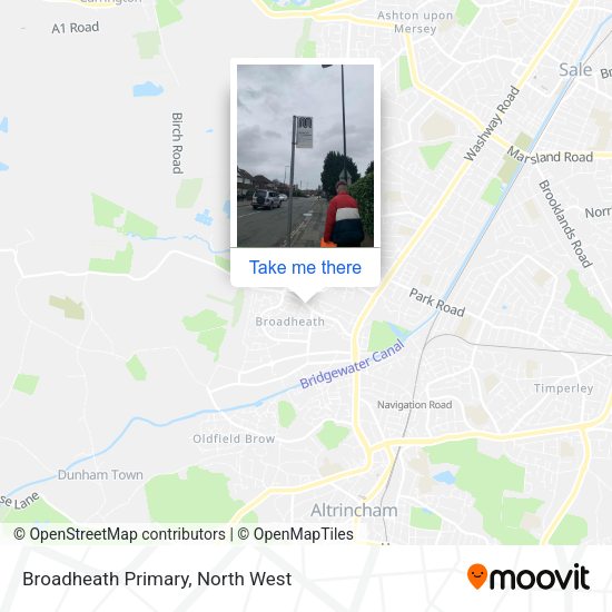 Broadheath Primary map