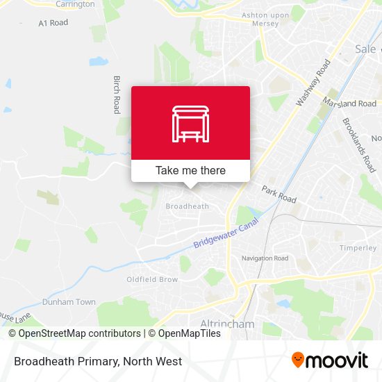 Broadheath Primary map