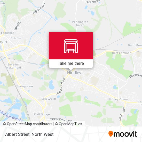 Albert Street map