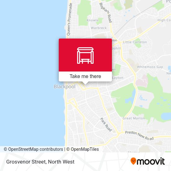 Grosvenor Street map