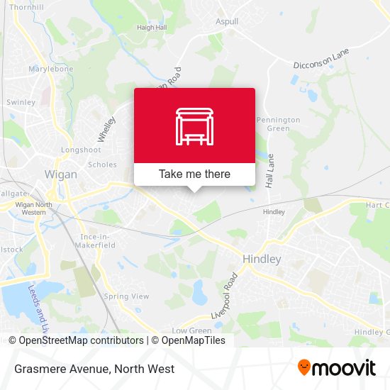 Grasmere Avenue map