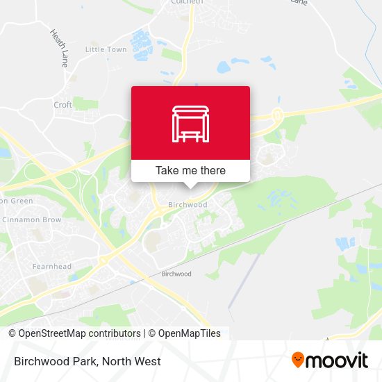 Birchwood Park map