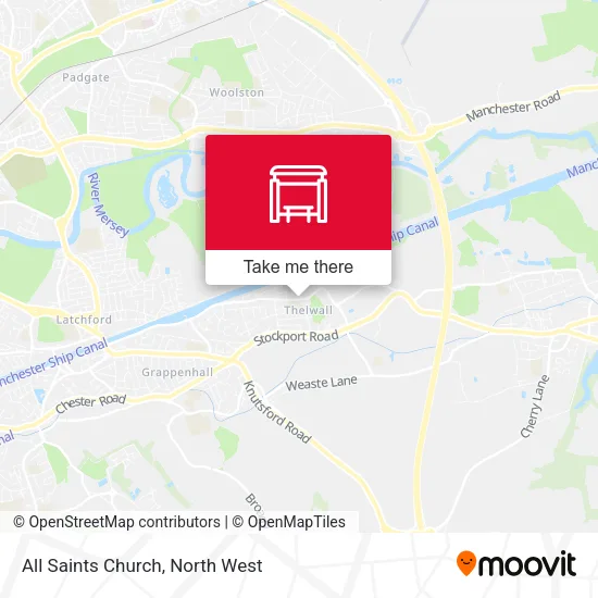 All Saints Church map