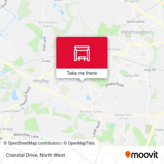 Cranstal Drive map