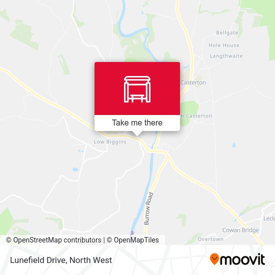 Lunefield Drive map