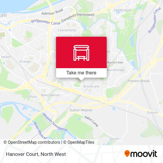 Hanover Court map