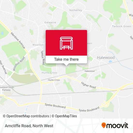 Arncliffe Road map
