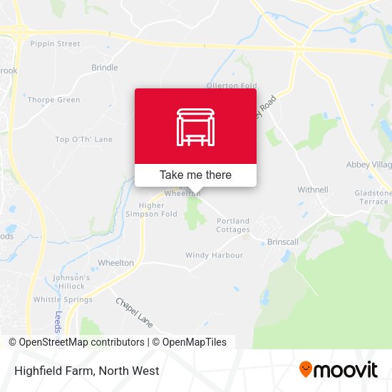 Highfield Farm map