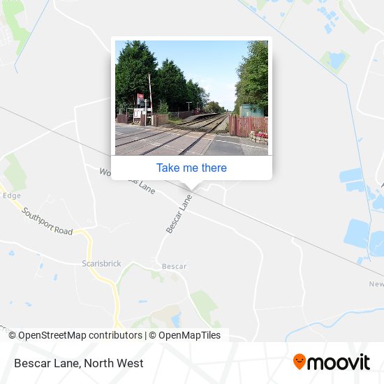 Bescar Lane map