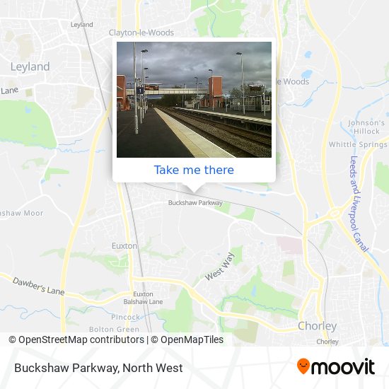 Buckshaw Parkway map