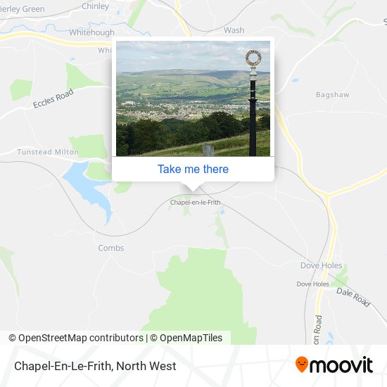 Chapel-En-Le-Frith map