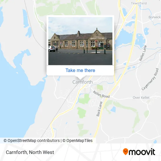 Carnforth map