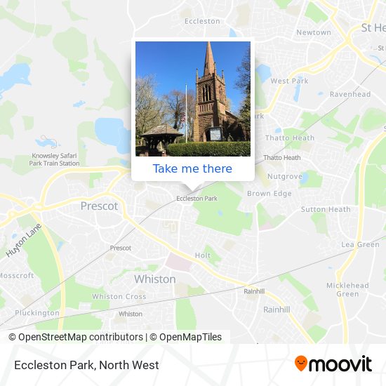 Eccleston Park map