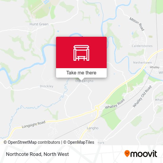 Northcote Road map