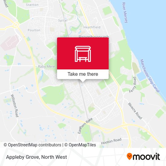 Appleby Grove map